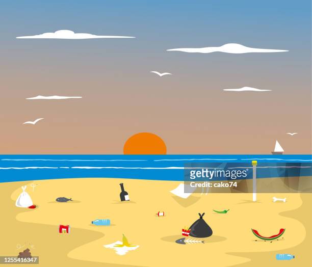 66 Plastic Waste Cartoon High Res Illustrations - Getty Images