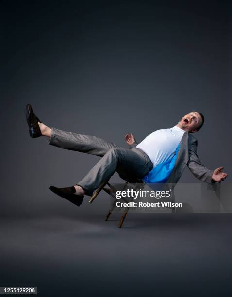 Actor Simon Pegg is photographed for the Times magazine on March 6, 2022 in London, England.