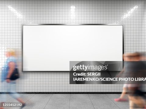 Empty billboard, illustration Empty billboard, illustration