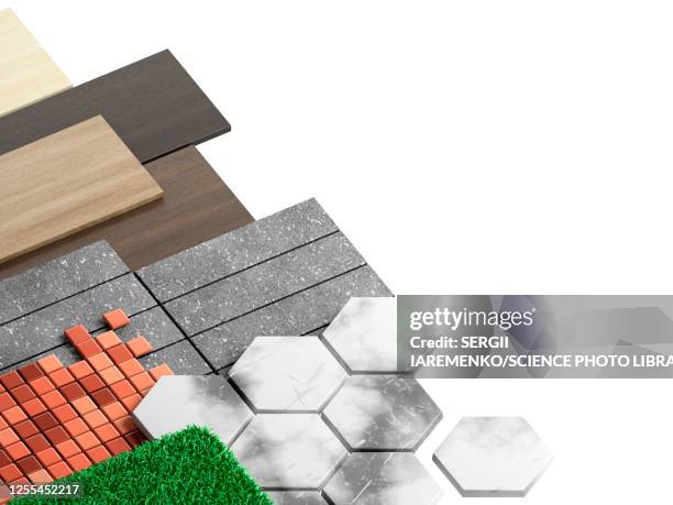 flooring materials, illustration - fabric swatch stock-grafiken, -clipart, -cartoons und -symbole