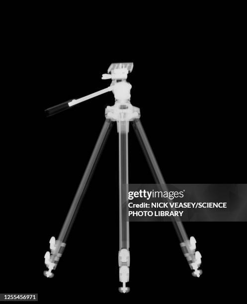 tripod, x-ray - radiogram photographic image stock-fotos und bilder