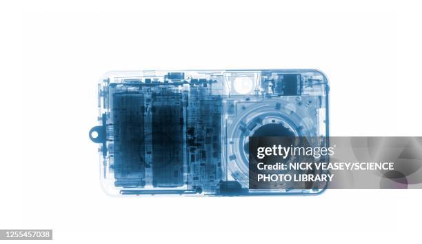 digital camera, x-ray - radiogram photographic image stock-fotos und bilder