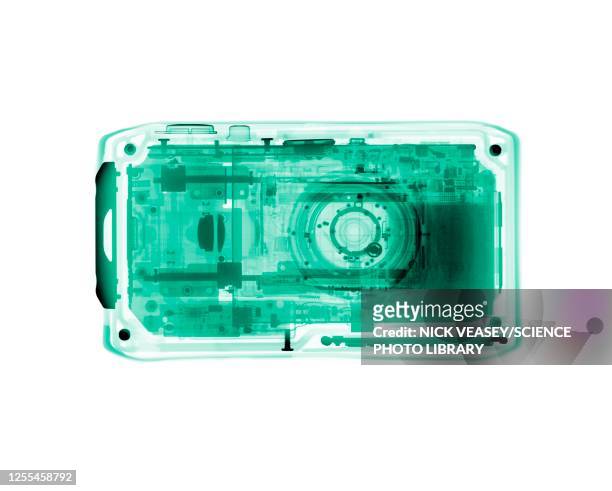 digital camera, x-ray - radiogram photographic image stock-fotos und bilder
