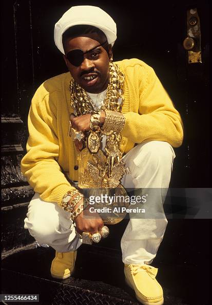 Rapper Slick Rick appears in a photo shoot taken on May 15, 1991 in ...