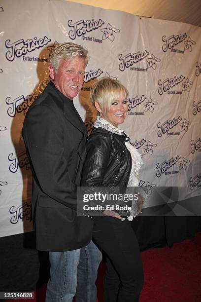 Lorrie Morgan and Randy White attends Tootsie's Orchid Lounge 50th Anniversary Celebration at Ryman Auditorium on November 7, 2010 in Nashville,...