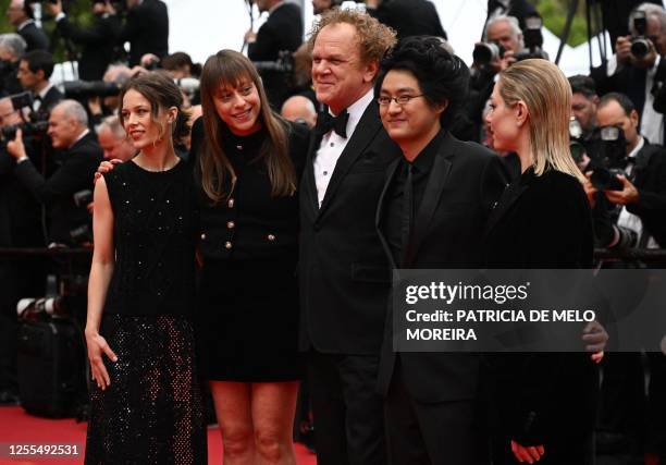 German actress Paula Beer, French film director Alice Winocour, US actor and President of the Un Certain Regard jury John C. Reilly, French-Cambodian...