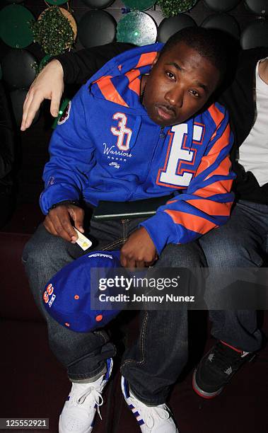 Troy Ave attends the Atrium after party at Greenhouse on November 9, 2010 in New York City.