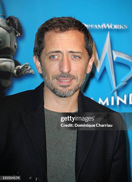 Actor Gad Elmaleh attends 'Megamind' Paris Premiere at Cinema Normandy on November 29, 2010 in Paris, France.