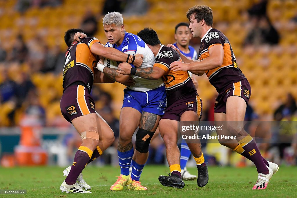 NRL Rd 9 - Broncos v Bulldogs