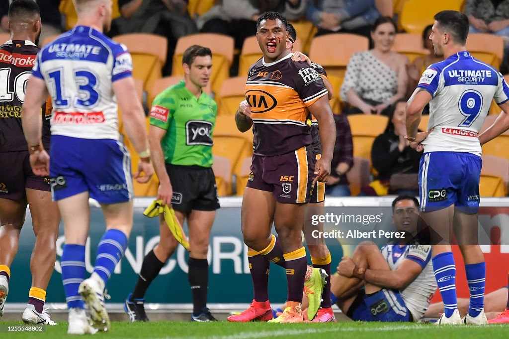 NRL Rd 9 - Broncos v Bulldogs