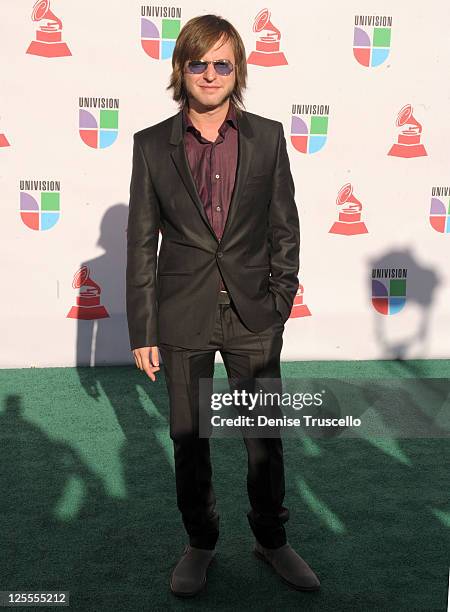 Musician Chetes arrives at the 11th Annual Latin GRAMMY Awards held at the Mandalay Bay Events Center on November 11, 2010 in Las Vegas, Nevada.