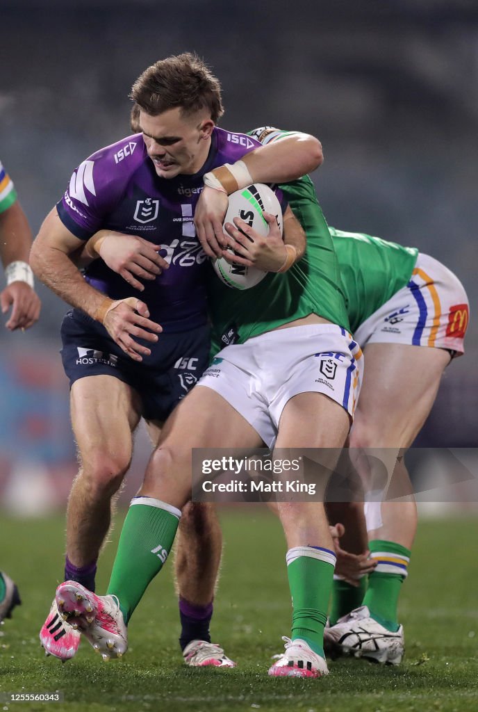 NRL Rd 9 - Raiders v Storm