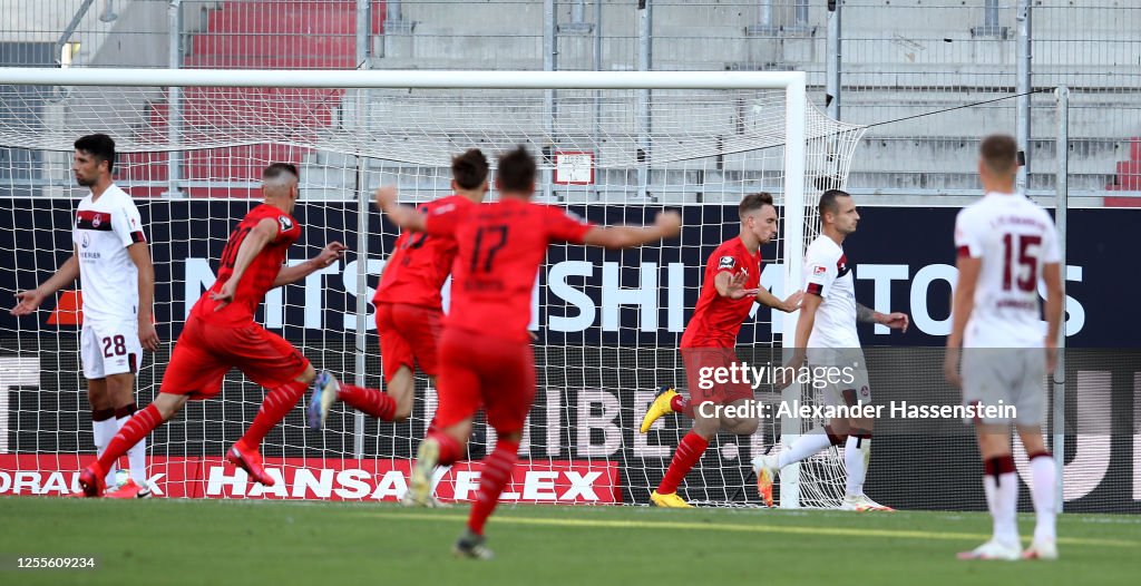 FC Ingolstadt v 1. FC Nürnberg - 2. Bundesliga Playoff Leg Two