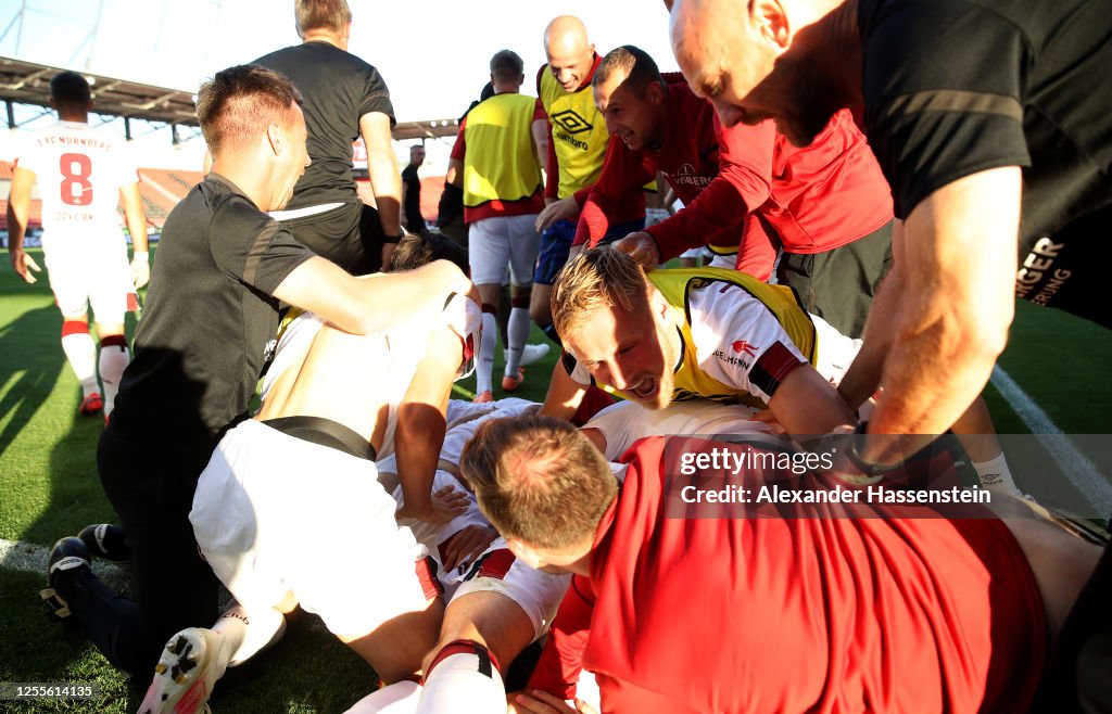 FC Ingolstadt v 1. FC Nürnberg - 2. Bundesliga Playoff Leg Two