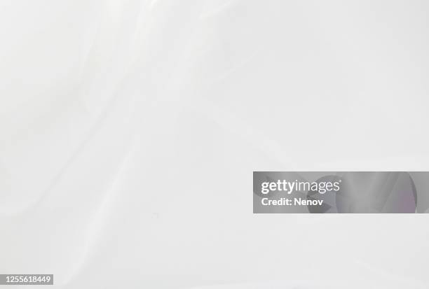 texture of crumpled white paper background - crumpled stock-fotos und bilder