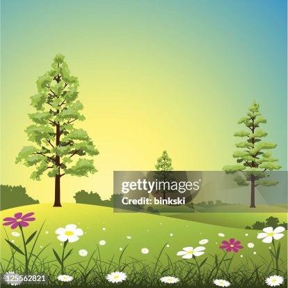 Country Setting Graphics Country Landscape High-Res Vector Graphic - Getty Images