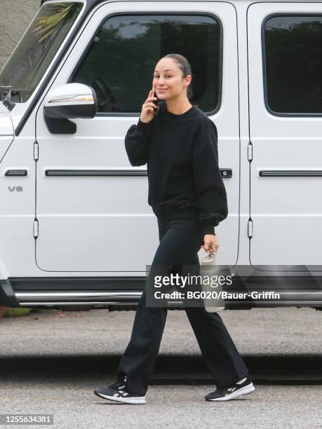 Cara Santana is seen on May 17, 2023 in Los Angeles, California.