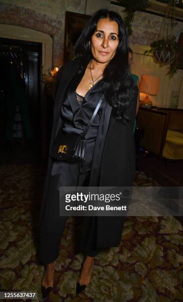 Serena Rees attends the Rhode UK launch party with Hailey Bieber at Chiltern Firehouse on May 17, 2023 in London, England.