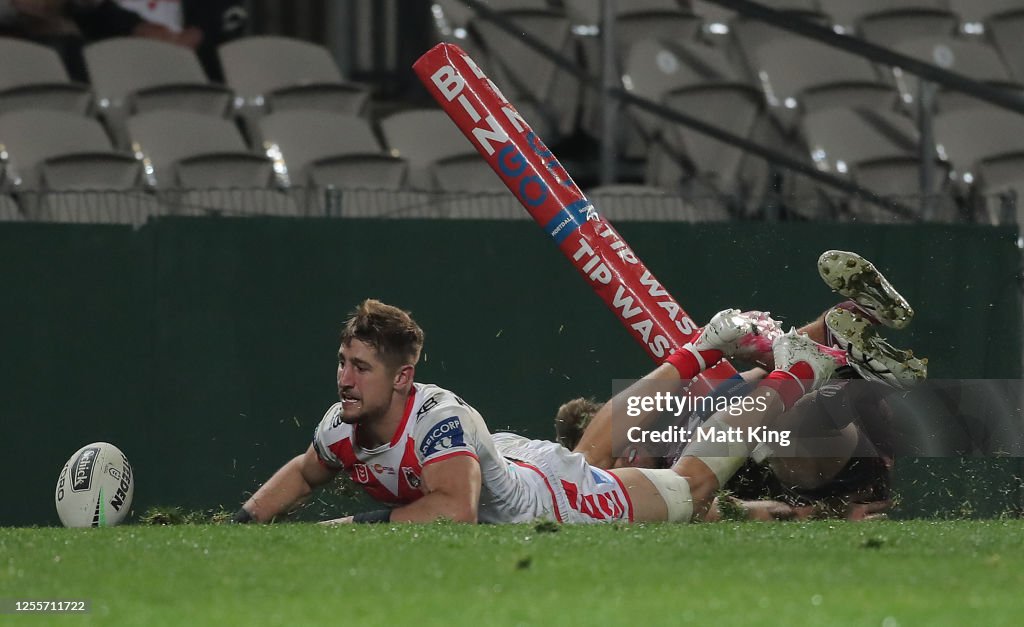 NRL Rd 9 - Dragons v Sea Eagles