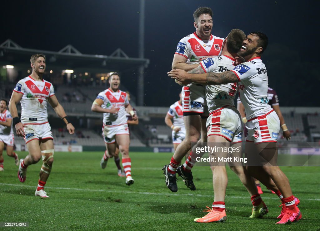 NRL Rd 9 - Dragons v Sea Eagles