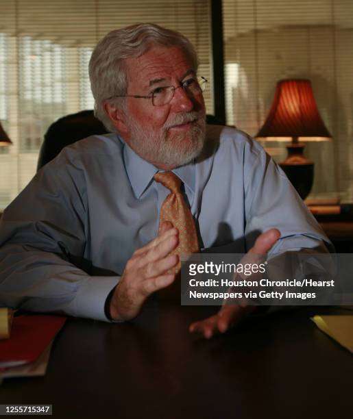 Attorney George Parnham who represented Andrea Yates during a Houston Chronicle interview in his office in Houston, Texas July 27,2006. James Nielsen