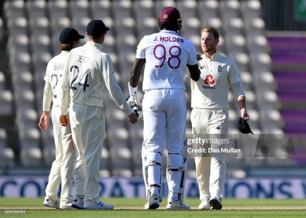 England v West Indies: Day 5 - First Test #RaiseTheBat Series