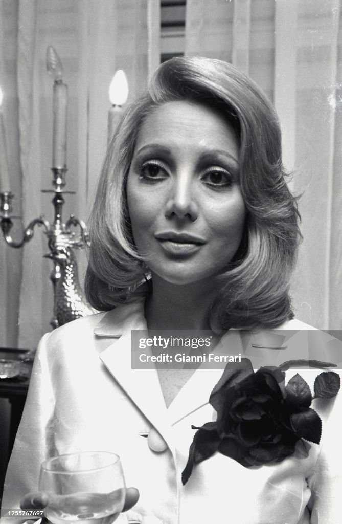 Portrait of Mexican actress Jacqueline Andere, Madrid, Spain, 1968