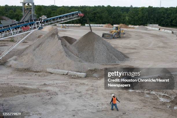 Cherry Crushed Concrete's facility Wednesday, July 30 in Pearland.