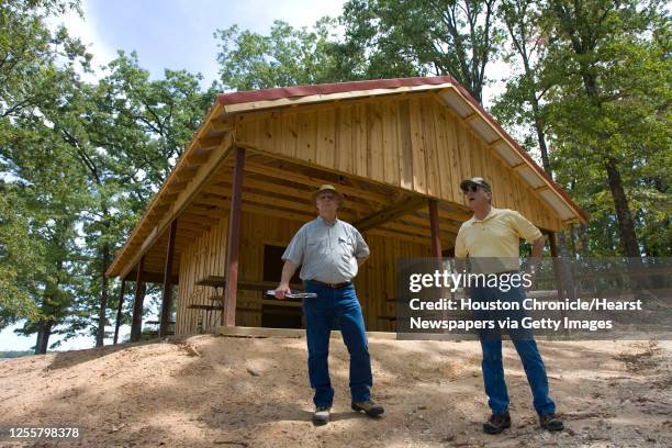 Stephen F. Austin State University's Arthur Temple College of Forestry and Agriculture instructor Frank Shockley and Boy Scouts of America East Texas...