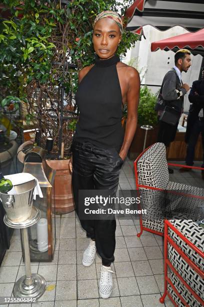 Lorraine Pascale attends the BFC / Vogue Designer Fashion Fund event at 180 The Strand on May 18, 2023 in London, England.