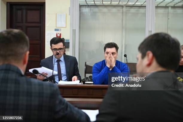 The hearing of the Higher Anti-Corruption Court of Ukraine in the case of receiving a bribe by the judge of the Supreme Court of Ukraine Vsevolod...