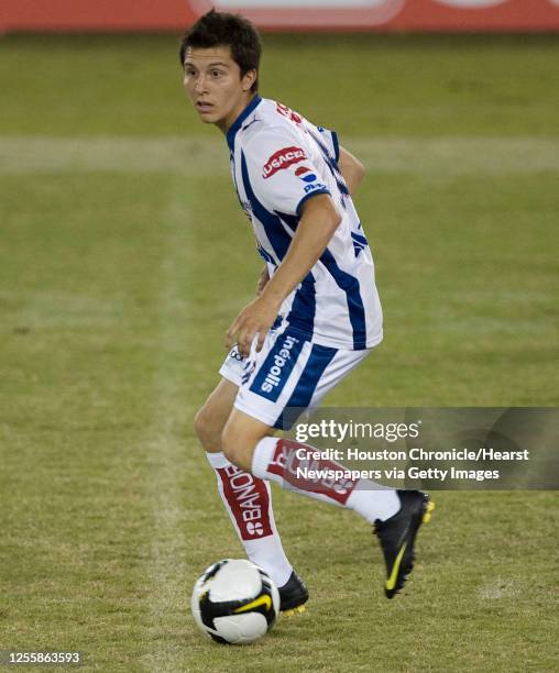 The Pachuca's Jose Francisco Torres during the second half of the Concacaf Championship League soccer match against the Houston Dynamo at Robertson...