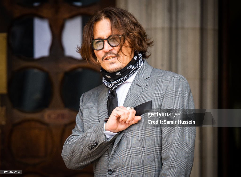 Johnny Depp In Libel Case Against The Sun Newspaper - Day 5