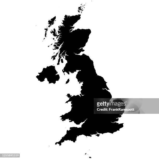 united kingdom topographic map alpha channel - alpha channel stock illustrations