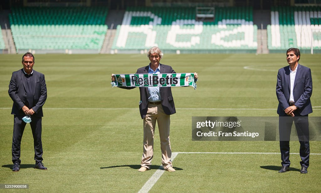 Manuel Pellegrini Unveiled as new Manager of Real Betis Balompie