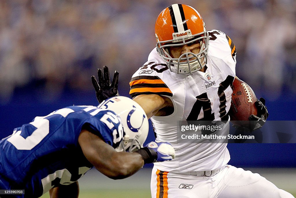 Cleveland Browns v Indianapolis Colts