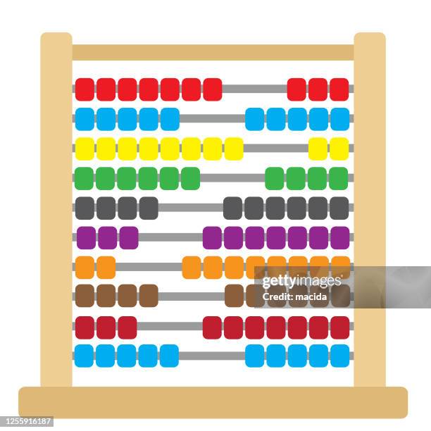 ilustraciones, imágenes clip art, dibujos animados e iconos de stock de icono de ábaco - abacus