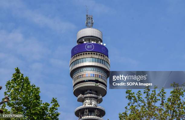 General view of the BT Tower in central London. The telecoms giant BT has announced it will cut 55,000 jobs by 2030, with technologies including...