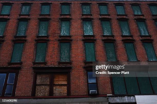 Building stands shuttered on September 18, 2011 in Bridgeport, Connecticut. Despite some of the poorest cities in the country, Connecticut has the...