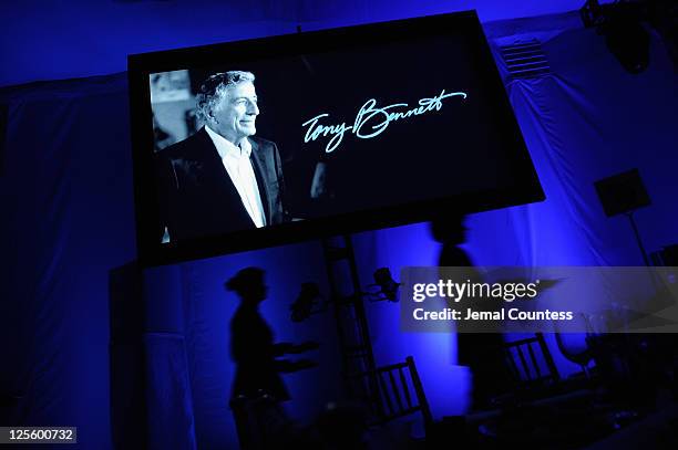 General view of atmosphere of Tony Bennett's 85th Birthday Gala Benefit for Exploring the Arts at The Metropolitan Opera House on September 18, 2011...