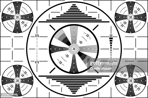 Color Old Test Pattern Old Tv Test Pattern Photos and Premium High Res Pictures - Getty Images