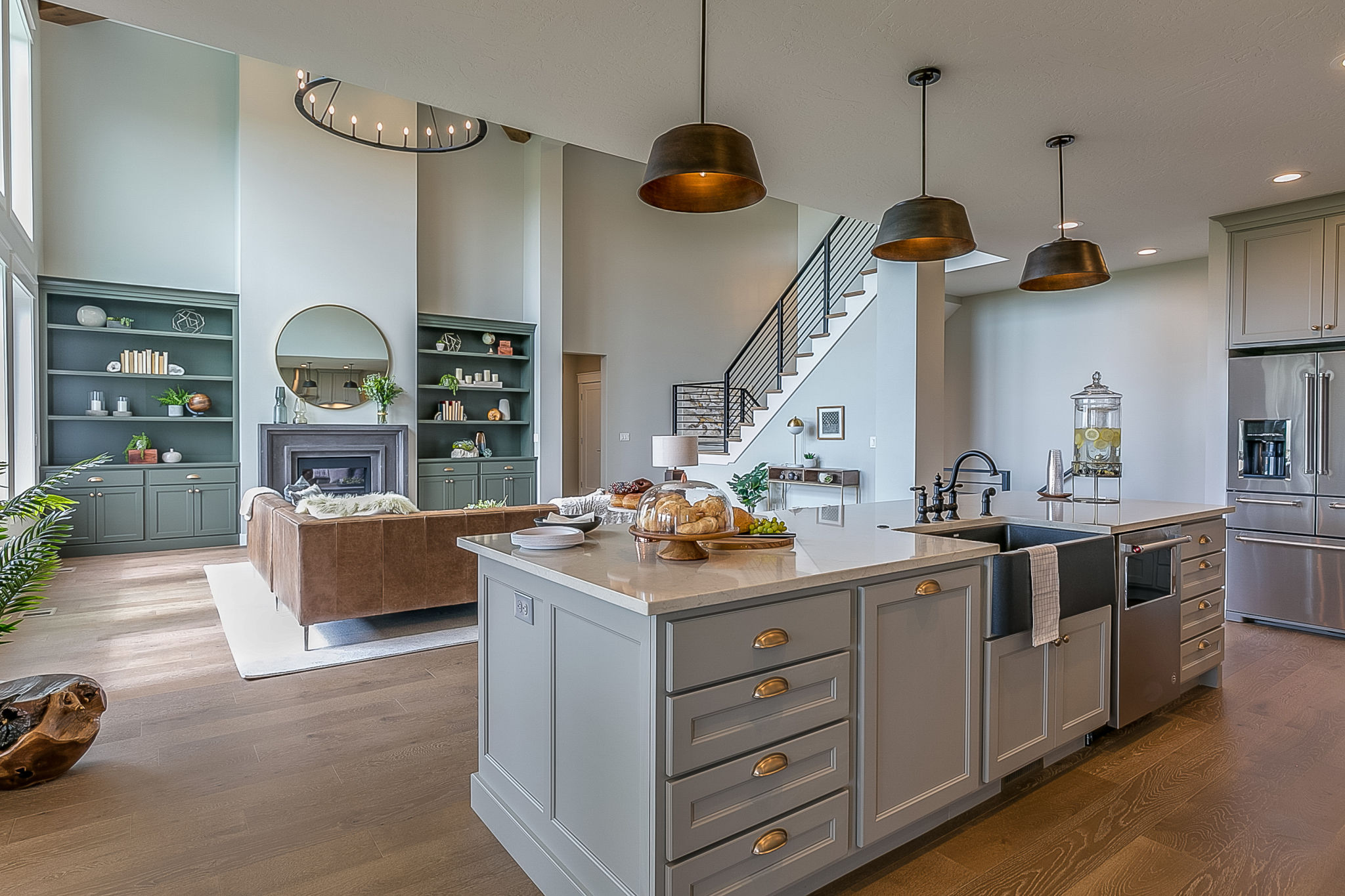 kitchen gathering space