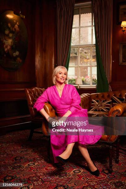 Conservative party politician Nadine Dorries is photographed for the Daily Mail on March 29, 2023 in London, England.