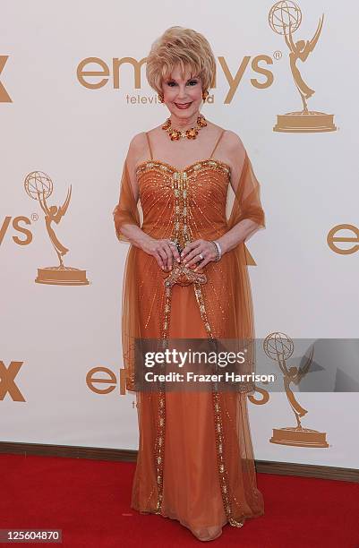 Karen Kramer arrives at the 63rd Annual Primetime Emmy Awards held at Nokia Theatre L.A. LIVE on September 18, 2011 in Los Angeles, California.