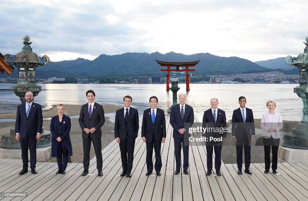 Rishi Sunak Attends The G7 Summit In Hiroshima