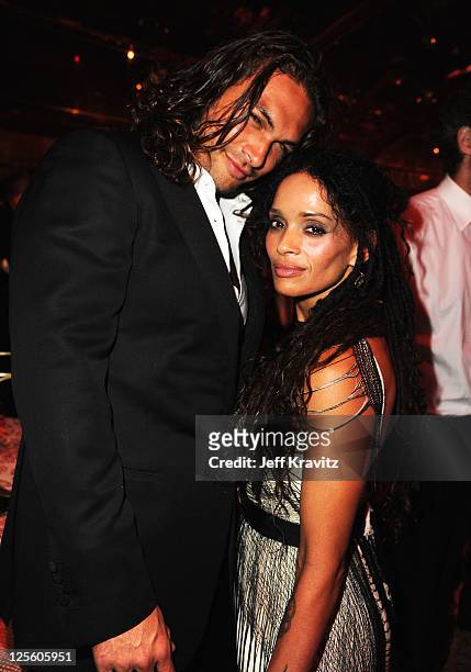 Exclusive Coverage** Actor Jason Momoa and Lisa Bonet attend HBO's Official Emmy After Party at The Plaza at the Pacific Design Center on September...