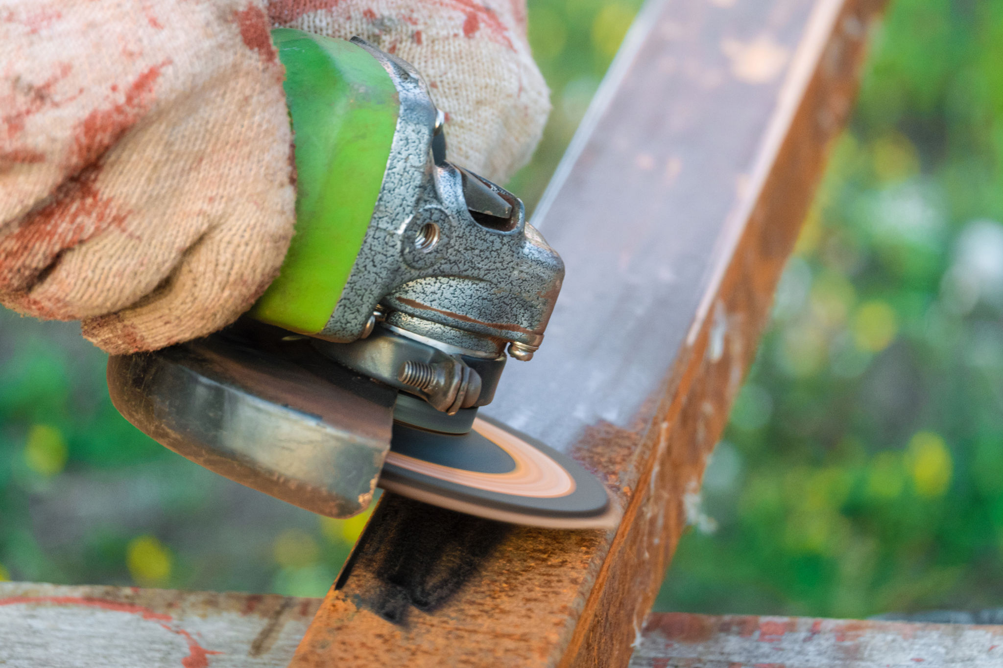 removing rust