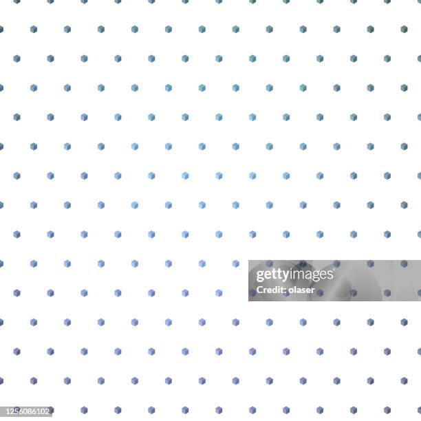 equally spaced equilateral cubes. note the color gradient. - small square texture stock illustrations