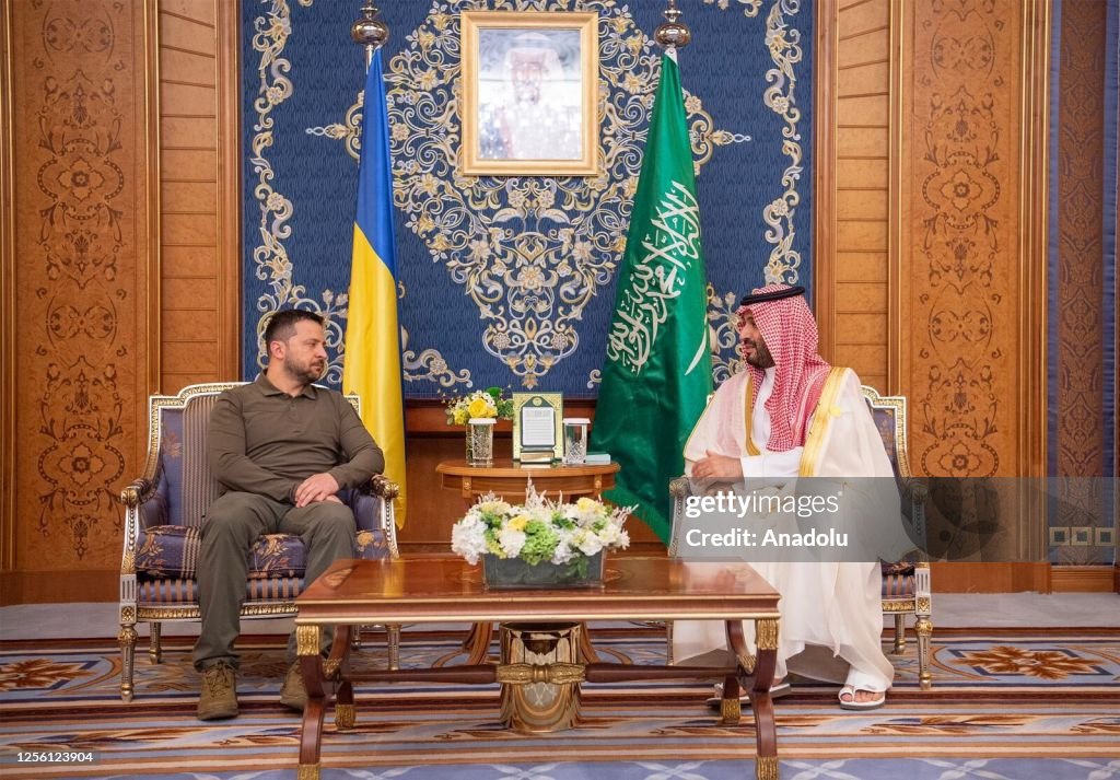 Mohammed bin Salman - Volodymyr Zelenskyy meeting in Jeddah