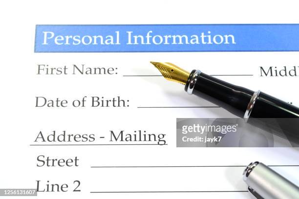 personal information - different loans stock pictures, royalty-free photos & images
